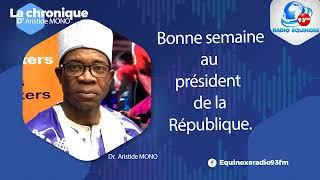 CHRONIQUE ARISTIDE MONO DU LUNDI 25 NOVEMBRE 2024 - ÉQUINOXE TV