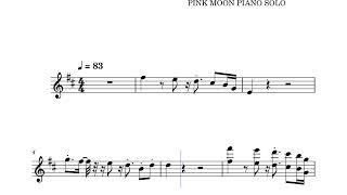 Nick Drake-pink moon piano solo