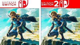 Zelda Tears of the Kingdom | Switch VS Switch 2 | Final Graphics Comparison