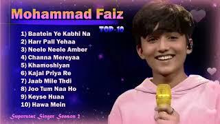 Mohammad Faiz Top 10 Song (Jukebox) Md Faiz All Song 2022 | Superstar Singer Season 2 | Hindi Song