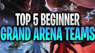 Top 5 Beginner Grand Arena Teams - SWGOH