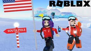 We went on an expedition of Antarctica to the South Pole! | Roblox