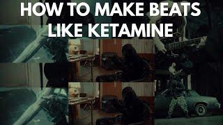 HOW TO MAKE BEATS LIKE KETAMINE FOR "I AM MUSIC" (Fl STUDIO TUTORIAL)