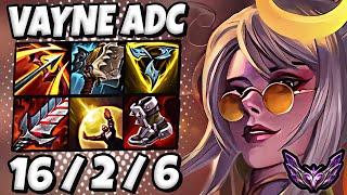 Vayne vs Aphelios ADC [ QuadraKill ] Patch 14.24 Korea Master 