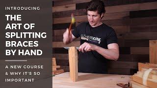 Why Splitting Guitar Braces is a must (& introducing a Luthier Course to help you do it)