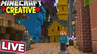 Creative City & Landscape Building for my Hardcore Minecraft Survival Forever World