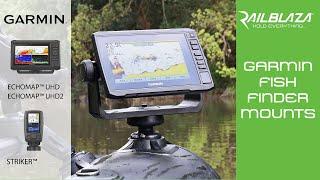 RAILBLAZA Garmin Fishfinder Mounts - ECHOMAP™ UHD, UHD2 and STRIKER™