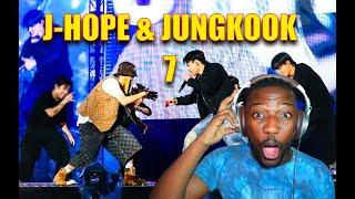 JUNGKOOK JOINS J-HOPE ON THE STAGE! SEVEN | REACTION
