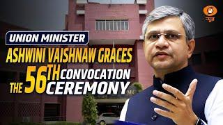 Union Minister Ashwini Vaishnaw graces The 56th Convocation Ceremony of IIMC