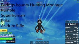 Pro Potings bounty hunting montage | #bloxfruits #pvp @Potings