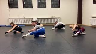 Floor work technique combination by Aleksei Terentev | dance class