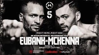 FIGHT NIGHT LIVE | Eubank v McKenna | Live Undercard