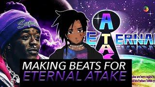 MAKING BEATS FOR LIL UZI'S ETERNAL ATAKE!  FL STUDIO BEAT TUTORIAL