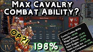 EU4 - What is the MAXIMUM Cavalry Combat Ability??