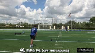 Noah McGough | Kornblue Kicking