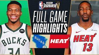 BUCKS at HEAT | NBA IN-SEASON TOURNAMENT  | FULL GAME HIGHLIGHTS | November 28, 2023