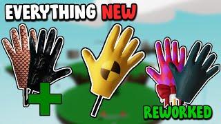 Everything NEW In The Schlob Glove Update | Roblox Slap Battles