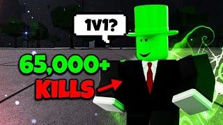 I 1v1'd The "HIGHEST KILLS" Player in The Strongest Battlegrounds #robloxsaitamabattlegrounds