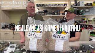 ZEVOS peletky - nejlevnější rybářské krmení na trhu za 15,90 Kč kilo