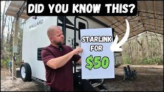 $50 STARLINK? Affordable Off Grid Internet And Security!