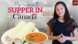 My Last Supper in Canada | Cooking Vlog | Puttu Fish Curry | Tamil Dude