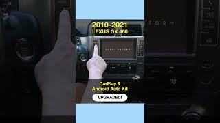 2014-2021 Lexus GX 460 CarPlay & Android Auto Kit #iphone #update #upgrade #best #carplay #shorts