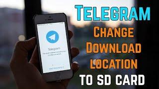 Easily download files to SD card in Telegram | ടെലിഗ്രാമിൽ മെമ്മറി കാർഡിൽ ഡൗൺലോഡ് ചെയ്യാം.....