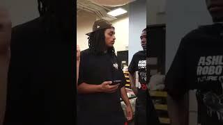 Ray and agent in walmart