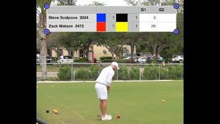 Croquet (AC)  Watson v Scalpone G2 1/4 final Natls '24