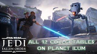 Star Wars Jedi: Fallen Order - All 12 Collectables on Planet Ilum (Chests / Echos / Stims / Logs)