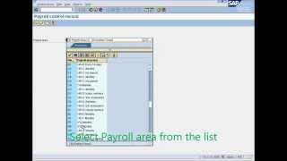 Learn SAP FREE- SAP HR/HCM - Control record