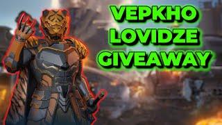 WR - Vepkho Lovidze Giveaway + Ochokochi Vepkho Lovidze Gameplay | War Robots