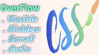 Overflow property (visible - hidden - auto - scroll) with examples | CSS Tutorial