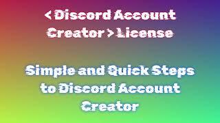 Guide to Installing Discord Account Creator on PC 2024