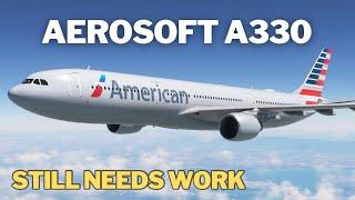 Aerosoft A330 CEO is a work in progress