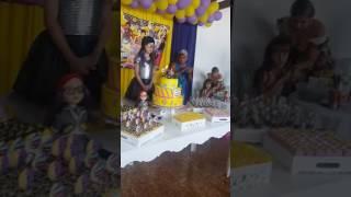 Manu Lima niver 7 anos...