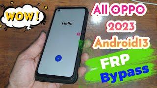 Oppo A74 5g FRP Bypass Android 13 / All Oppo Android 13 Google Account Unlock Without Pc