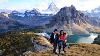 4 days backpacking to Assiniboine, part 1.~ helicopter & Nublet