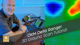 OKM Delta Ranger ️ 3D Ground Scan TUTORIAL: How to Detect Buried Objects