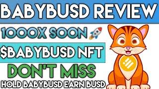 BabyBUSD Token Website Honest Review || 1000X Soon  || NFT Project || TechnoQasim