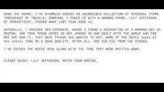 Notes From Boston by JJ Mazza