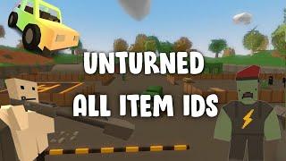 Full Unturned Item Ids List (3.22.20.0)