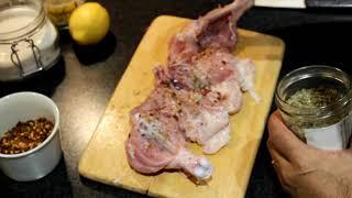 Chicken with lemon and rosemary. The best recipe ever!