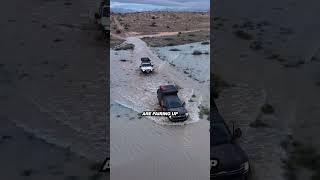 Who'd think to bring a snorkel to the desert? 