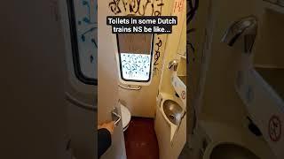 Toilets in the Netherlands trains be like #NS #Nederlandse spoorwegen