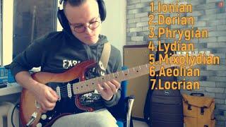 7 modes in one solo