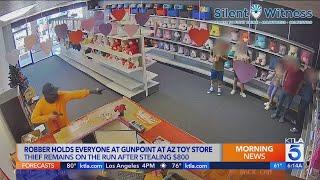 Kids held at gunpoint during Arizona toy store robbery