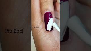 easy nail art design #nailart #shorts