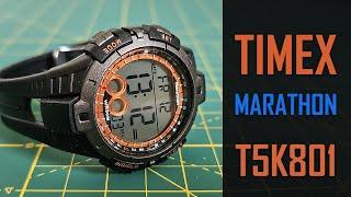 Timex Marathon T5K801 digital watch review #timex #gedmislaguna #watches