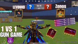 BEST FUNNYWOW GAMEPLAY WITH LEVINHO AND ZENOS1VS1 GUN GAME DEATH MATCHSAMSUNG,A7,A8,J4J5,36,J7